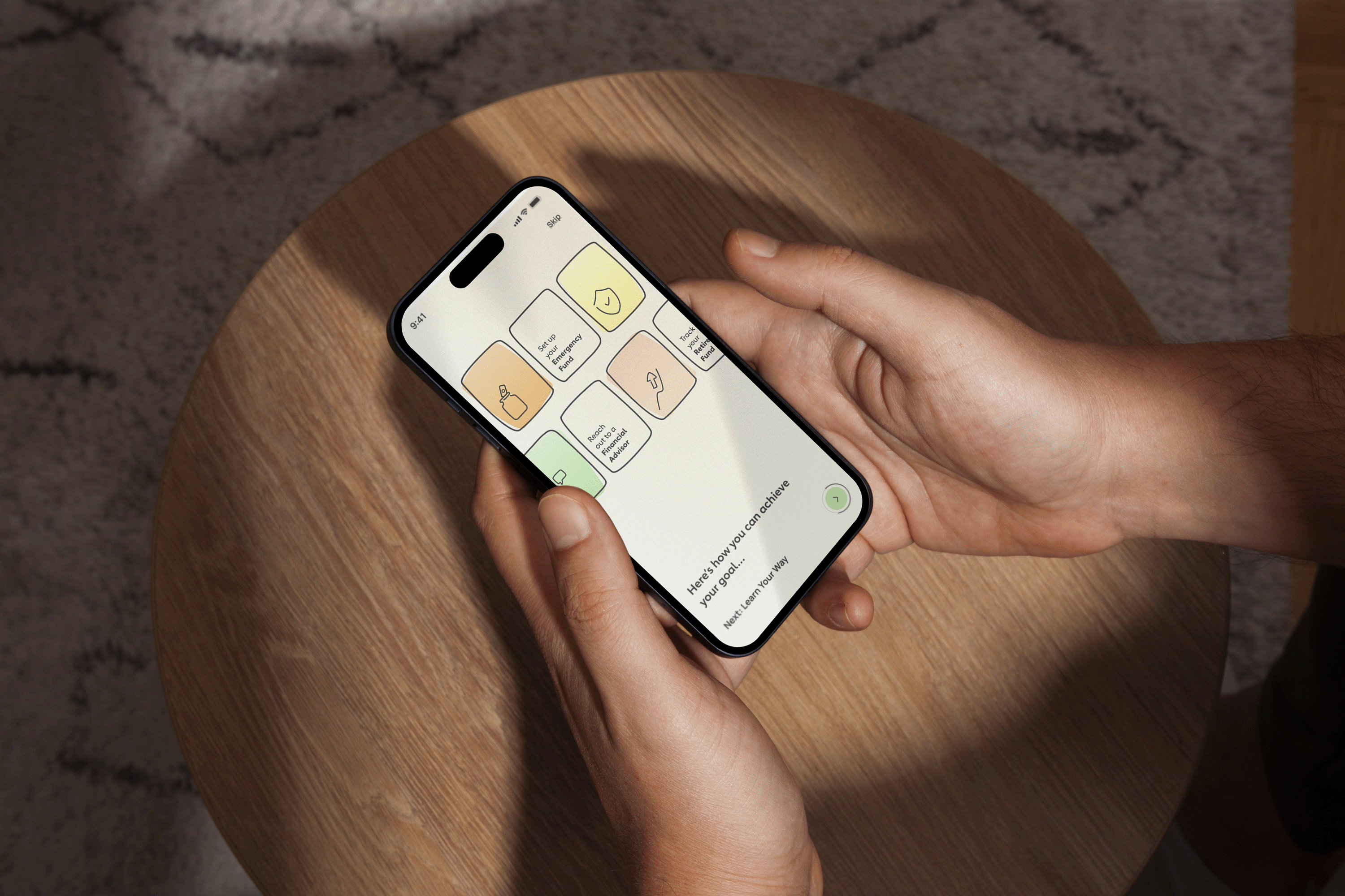 An eye-catching landscape of green.